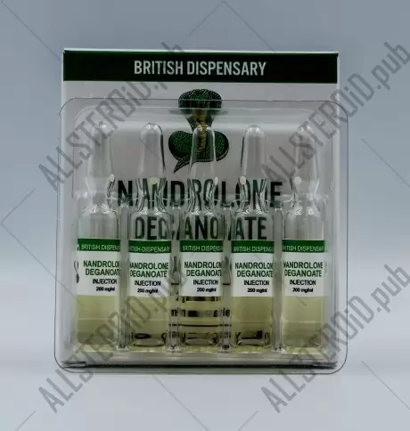 BRITISH DISPENSARY NANDROLONE D