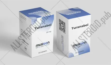 Musc-on Turanabol 20 mg/tab цена за 50 таб