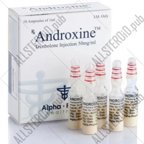 Alpha Pharma Androxine (tren suspension) годен до 2018