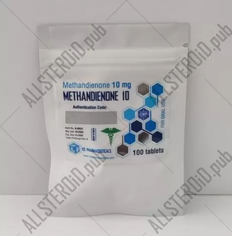 Ice Methandienone 10mg/tab - ЦЕНА ЗА 100таб