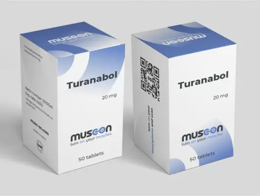 Musc-on Turanabol 20 mg/tab цена за 50 таб