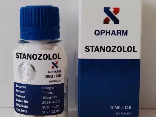 QPHARM STANOZALOL 10mg/tab - ЦЕНА ЗА 100 ТАБ